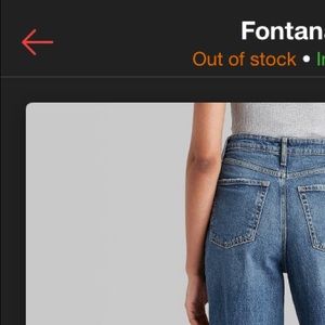 Wild fable jeans from target run SUPER Large